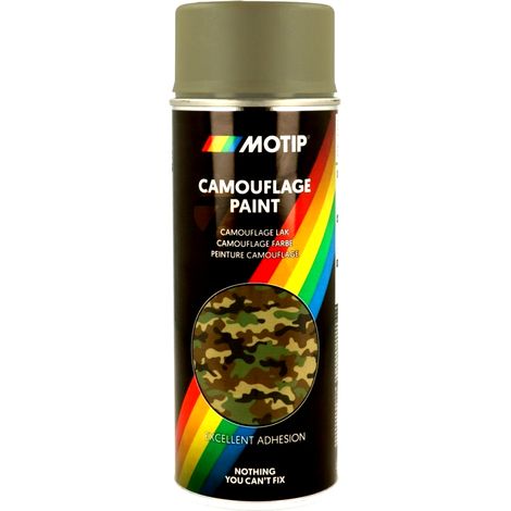 Vernice militare grigia per mimetizzazione ASG, spray neutro da campo, 400 ml grigio opaco (1/5)
