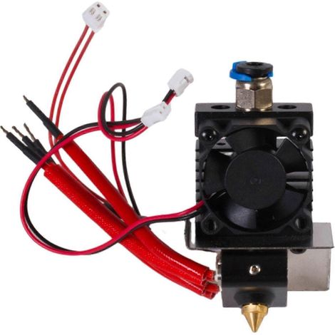 Kit de tête d'extrusion 2-en-1 pour imprimante 3D Geeetech A30M avec buse d'extrusion en Y à mélange de couleurs
