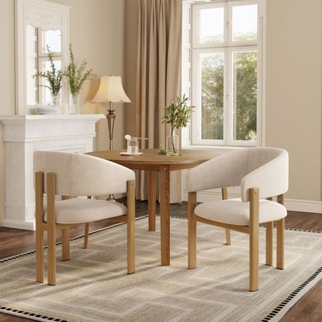2 sillas de comedor de metal con aspecto de madera, cómodas y transpirables, adecuadas para comedores, salas de estar, cafeterías, estilo moderno, tela de lino, color madera natural. (1/5)