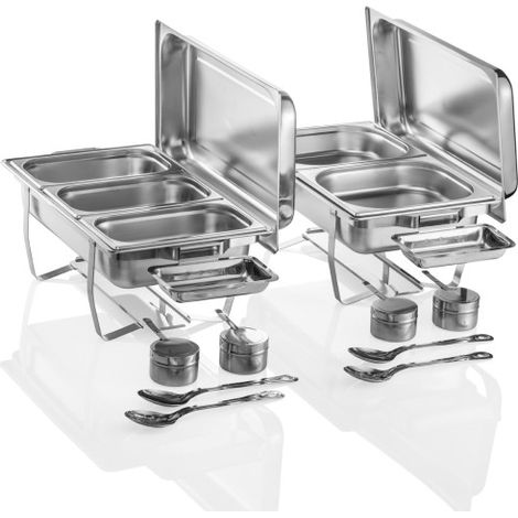 Chafing dish GN 1/1 59 x 34 x 49 cm inox - Was Germany (1/2)