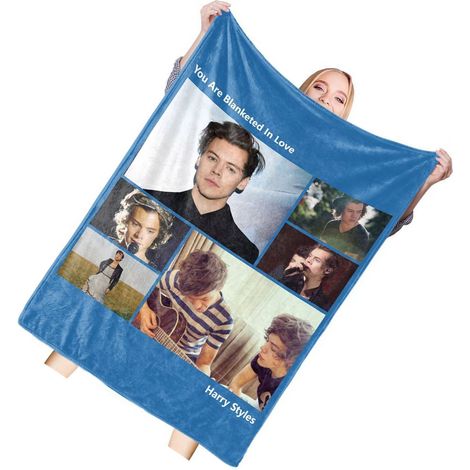 BL603C Couverture standard personnalisée avec célébrité - Harry Styles 150200cm (1/5)