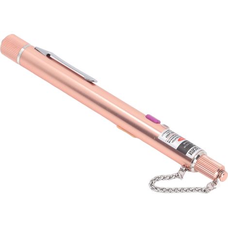 Stylo détecteur de défauts visuels anti-interférences, rechargeable, fibre optique, lumière rouge, 30 km (1/5)
