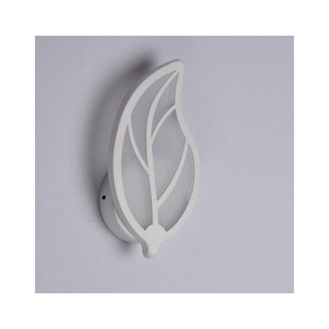 Applique murale LED en forme de feuille Simple personnalité créative lampe de chevet chambre salon nordique TV mur fond L207 (1/4)