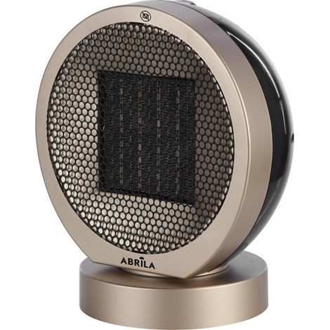 Keramikventilator Abrila 2000W schwarz 29x24x18 cm