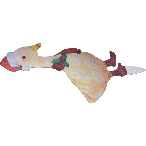 Leuchtender Weihnachtsenten-Schal, festliche Dekoration mit eingebauter Batterie, große Größe (1/5)