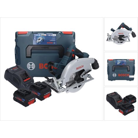 Bosch Akku-Handkreissäge BITURBO GKS 18V-70 L 2x5,5 Ah ProCore+Lader) in L-BOXX (1/5)