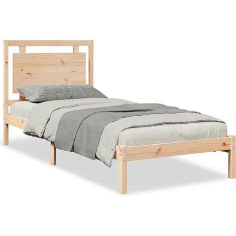 Maison Exclusive - Giroletto Extra Lungo senza Materasso 100x210 cm Legno Massello