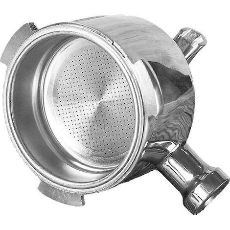 Porte-filtre à café à double bec de 51 mm à monter soi-même, compatible avec l'acier inoxydable EC680/685 (1/5)