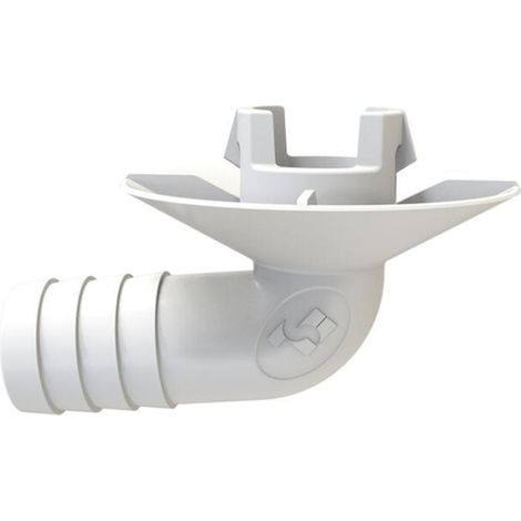Pipetta scarico condensa 95° attacco Ø32 tubo Ø16 tecnosystemi scd300045 (1/2)