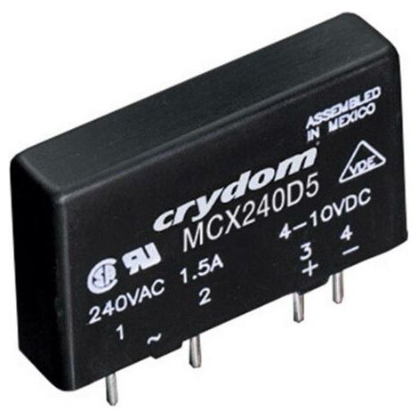 Crydom Relais à semi-conducteurs MCX480D5 5 A Tension de contact (max.): 660 V/AC à commutation au zéro de tension 1 pc (1/2)