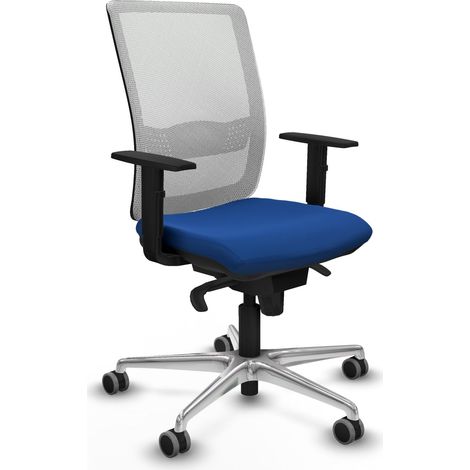 Silla piqueras y crespo Haches azul aluminio cómoda (1/2)