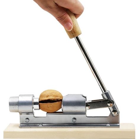 Machines à noix mécaniques de nickel rouge 21cm à noix d'outils de pelage (1/5)