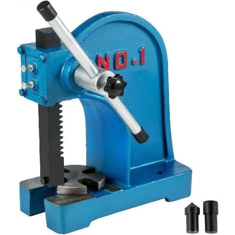 Arbor Press 1 Ton 3 Ton Manual Levering Mountable Bearings Fonte For Riveter, Presser, Poinçonner, Plier, Presser (Color : 3 Ton, Size : 1 UK) (1/5)