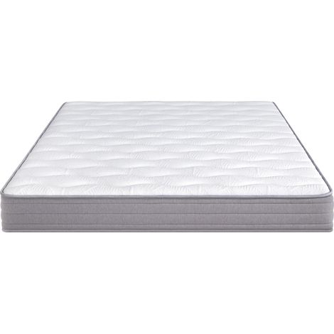 Matelas à ressorts, dimensions : 160 × 200 cm, épaisseur : 20 cm, niveau de fermeté : H3, avec modules ergonomiques et soutien lombaire matelas roulé (1/5)