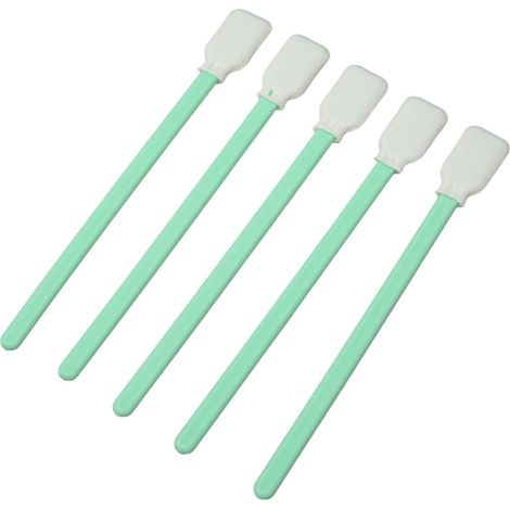 Lot de 100 bâtonnets de nettoyage multi-usages pour objectifs optiques d'appareils photo et composants électroniques (1/5)