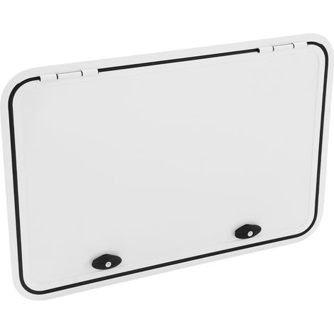 Porte de Trappe de Rangement pour Camping-Car, Alliage d'aluminium Résistant aux, Porte à Bagages Carrée 36x24 Pouces pour Caravane de Camping-Car (1/5)