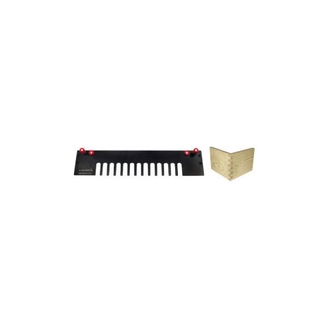 CMT300T080 gabarit pour assemblage en créneaux 8mm – Pour bois dur – Guide de précision Ø11,1x4mm – Couleur bleu