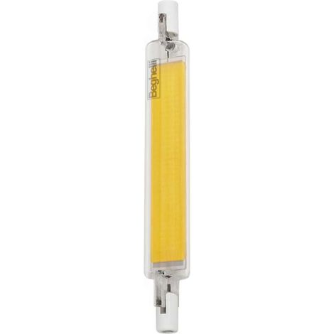 Lampadina a Led Zafiro R7S 118 mm 1000lm 8W 3K Luce calda (1/4)