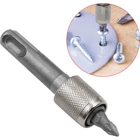 Adaptateur de douille pratique, porte-foret hexagonal 1/4"-AquaForge (1/5)