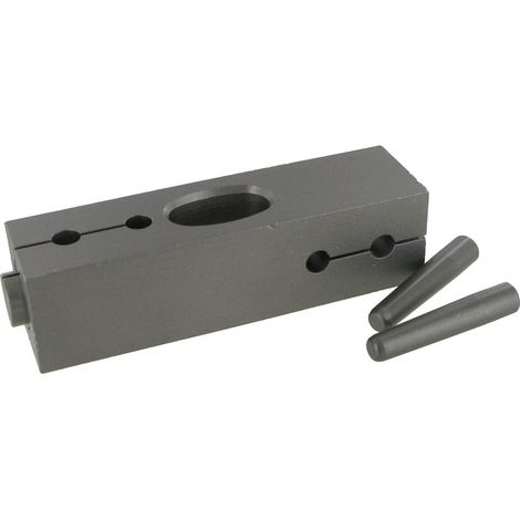 Porte-plaques GUILLET avec deux coins de verrouillage et matériau résistant.