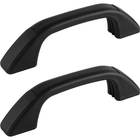 poignées de Porte de Voiture, Barre de Traction en résine étanche pour Camping-Car, remorque, Caravane, Bateau, poignée de Porte Noire (1/5)