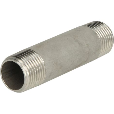 Double nipple de tuyau 3/8’’ x 80 mm