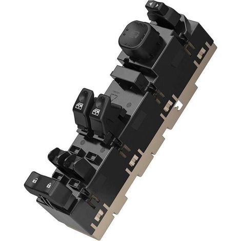 1 Interrupteur de lève-vitre, conducteur gauche, ABS, 52 broches, pour Chevy Silverado, GMC Sierra 2003-2007 (1/5)