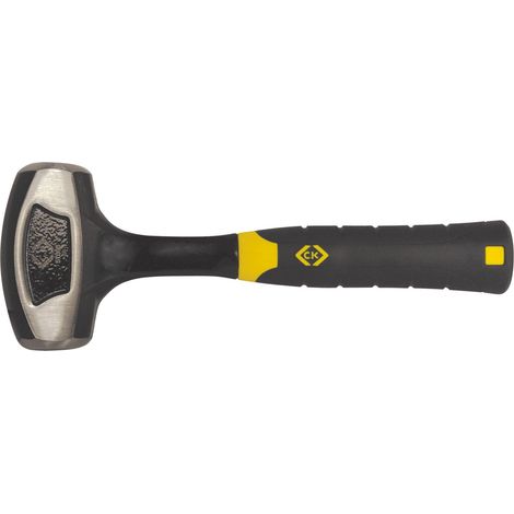 C.K 357005 Martello da falegname antivibrazione in acciaio forgiato in un unico pezzo 1361 g