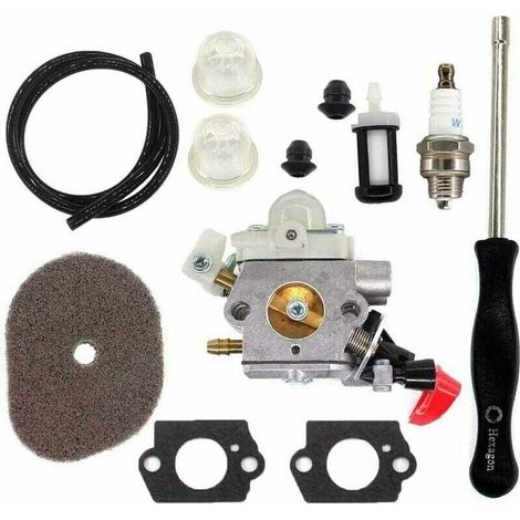 Carburateur - Pour Tondeuse À Gazon Stihl FS40 FS50 FS56 FS70 FC56 FC70 - Référence 41441200608 - Lot Complet (1/4)