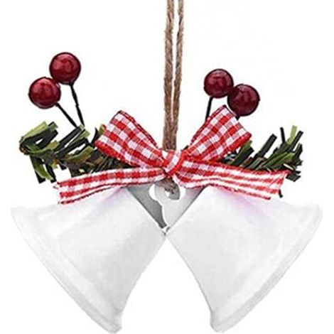 Clochette - Métal - Son Clair - Décoration Arbre De Noël Jardin Intérieur Événements Festifs - Lot De 6 (1/5)