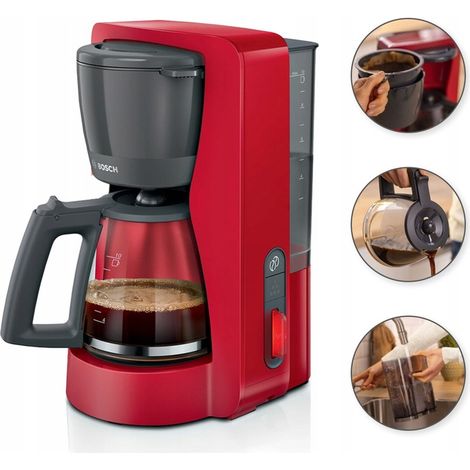Cafetera de goteo Bosch MyMoment TKA3M134 Jarra de cristal de 1,4 l Aroma (1/5)