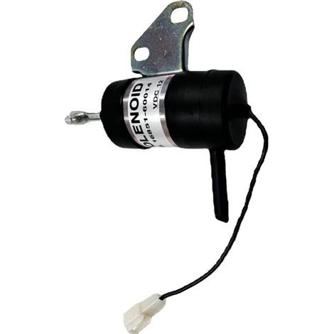 Lntyq Solénoïde D'arrêt de Carburant 16851-60014 Remplacement du Solénoïde D'arrêt de Carburant pour Kubota BX2230D RTV900R RTV900T B7410D BX1500D BX1800D (1/5)