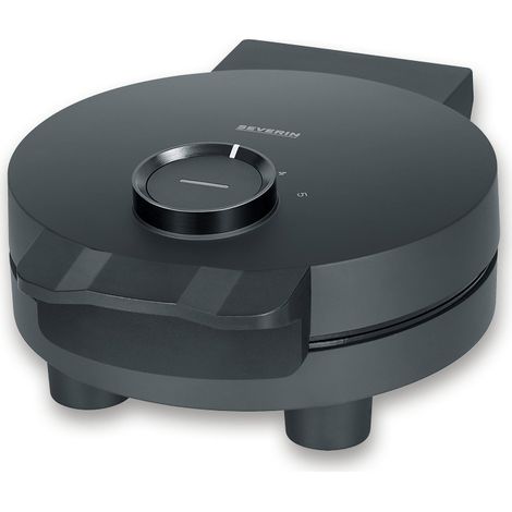 Gofrera eléctrica Severin WA 2116 negra 1000 W