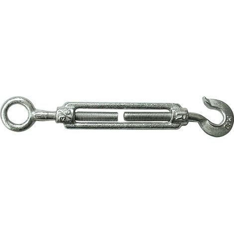Tenditore Ad Occhio E Gancio In Acciaio Zincato Mm 14 Cf. 1Pz