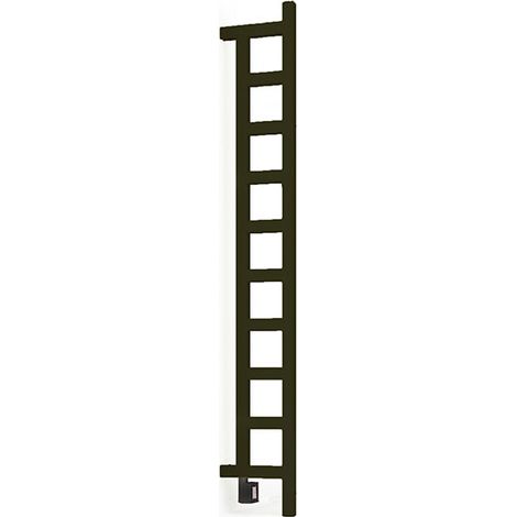 Elektrischer Heizkörper schwarz - HxL 1980x100 mm - 400 Watts -  Watt - EAS1980-200DWE1N