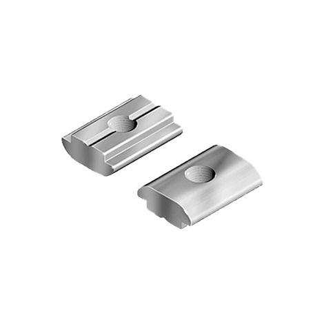 Patin standard Inox profilé alu R6 M4 ref: TAPAT6INXM4