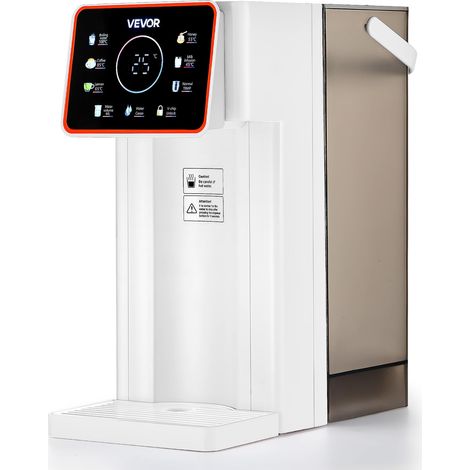 VEVOR Distributore di Acqua Calda Istantanea con 6 Temperature Regolabili, Distributore di Acqua Bollente, 8 Volumi deAcqua e Serbatoio dellAcqua Rimovibile 3 L con Schermo Tattile e Blocco Bambini (1/5)
