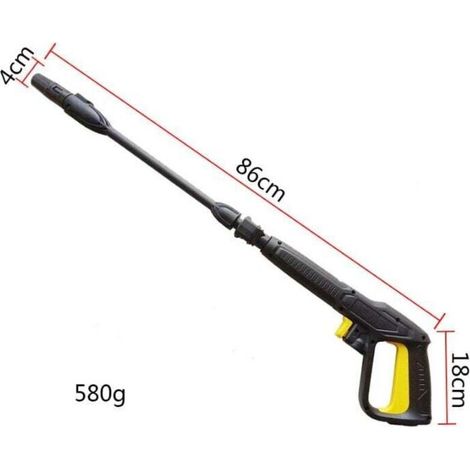 Pistolet de Rechange et Lance de Pulvérisation Kit déclenchement Rapide 2100 PSI pour système de dégagement Rapide de Tuyau pour Kärcher Karcher K2 K3 K4 K5 K6 K7 Série Nettoyeur Haute Pressi (1/3)