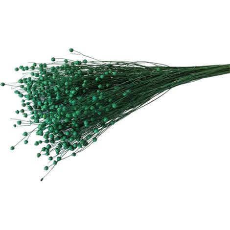 Bouquet de fleurs séchées en fèves d'acacia, matériel de bricolage, fèves de chanvre rouges riches, décoration intérieure, cadeaux artisanaux. (1/5)