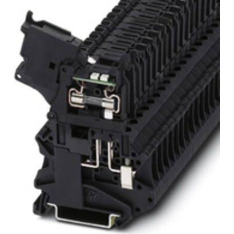 Phoenix Contact 3046090 Morsetto componibile portafusibili 6.2 mm A vite Nero 1 pz. (1/3)