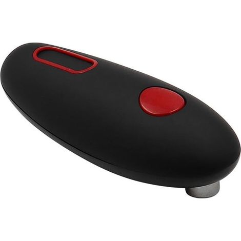 Apriscatole elettrico, apriscatole automatico, apriscatole per anziani, funzionamento automatico con il tocco di un pulsante, supporto magnetico per il coperchio e g (1/5)
