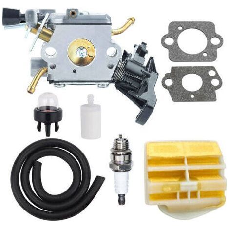Vergaser für Rasenmäher 445, 450, 445E, 450E für Jonsered CS2245S 506450401 Kettensäge, Luftfilter für ZAMA C1M-EL37B Vergaser. (1/4)