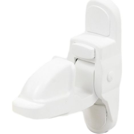 Torbel – Arrêt de volet automatique composite – Réglable 6 à 36 mm – Finition blanche – Inoxydable et traité anti-UV (1/3)
