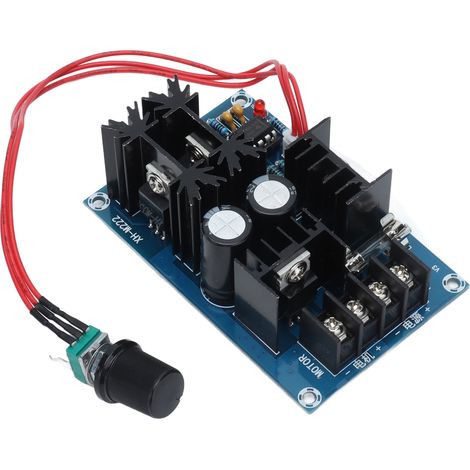 PWM-Drehzahlreglermodul für Gleichstrommotoren, 12–40 V, 20 A, 800 W Hochspannungs-Leistungsreglerplatine (1/5)