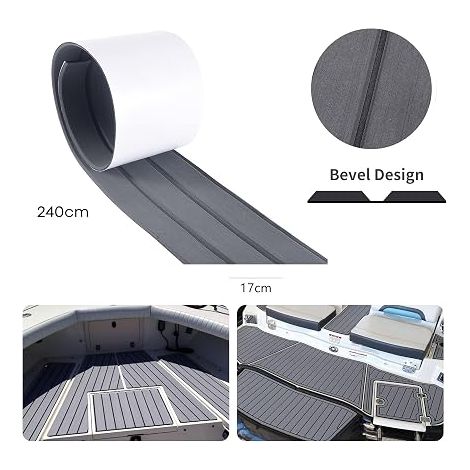 Teak Flooring EVA Foam Non-Slip Marine Covered Ground Mat for Yacht (1/4)