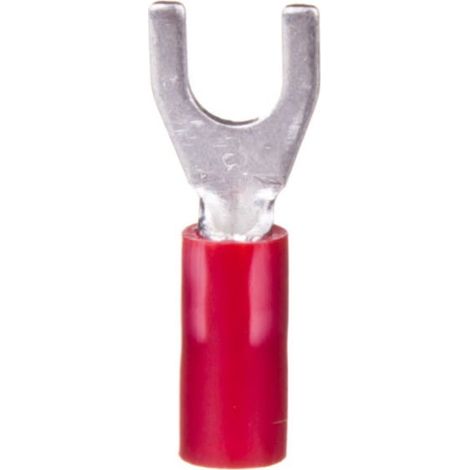 Isolierter Flachsteckverbinder KWI 1/4 PCV E09KO-02030400400 /100 Stück/