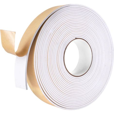 Joint Fenetre Isolation, 40 X 3 mm X 10 m, Bande Mousse Autocollante (1/5)