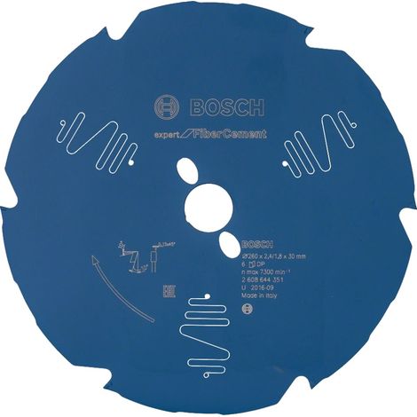 Bosch  Hoja  de  sierra  Expert  for  Fibre  Cement  para  sierras  ingletadoras  y  de  mesa  260  x  30  x  2,4  mm  6  -  2608644351 (1/2)
