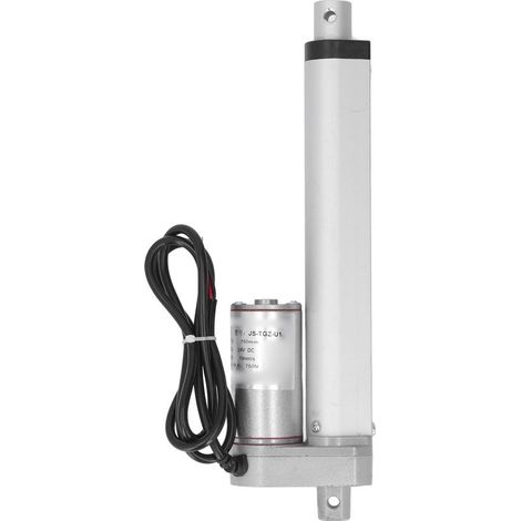 24-V-Linearantrieb für Massagesessel, weiß, mit Metallgetriebe, 750-N-Elektromotor, 150 mm Hub, für elektrische Sofas (1/5)