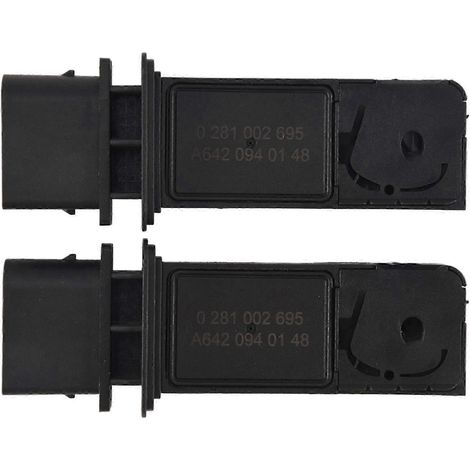 Stück Luftmassenmesser passend für Mercedes-Benz E320, E350, GL320, ML350, R350, Teilenummer A0281002695 JH4 Schwarz (1/5)